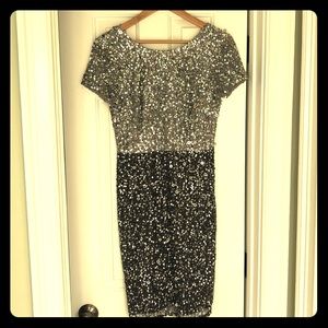 Adrianna Papell Sequin Dress